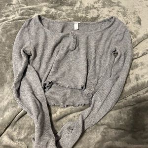Target Colsie Long Sleeve Cropped